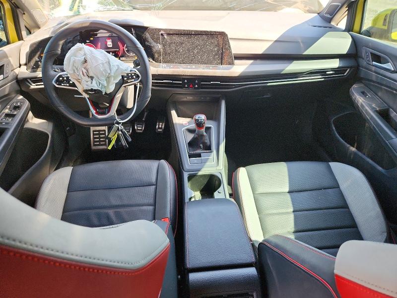2022 Volkswagen Gti VIN WVW687CD4NW120673 COPART salvage auction — FRONT END, Nj - Cert Of Title-Slvg Lemon Law, sold $2,350 on 2026-07-08 (photo 8)