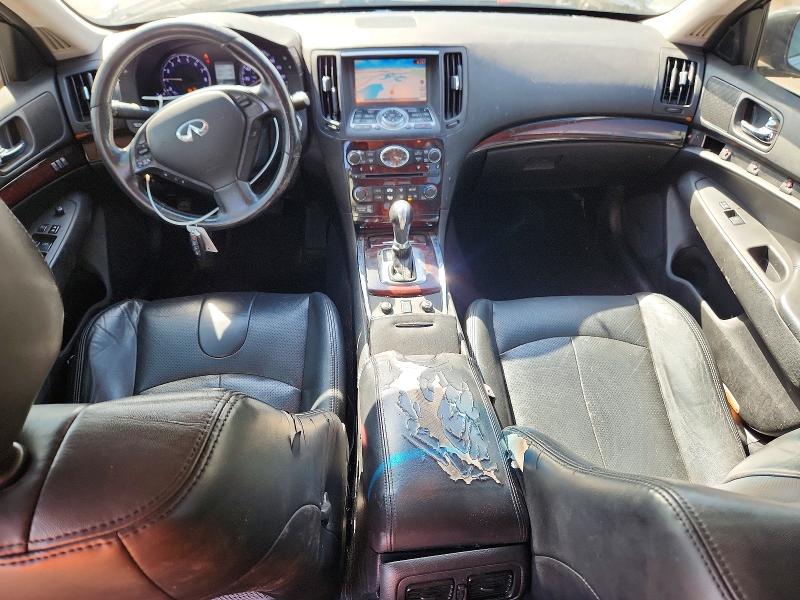 2012 Infiniti VIN JN1CV6AR1CM970311 COPART salvage auction — FRONT END, Fl - Cert Of Title Slvg Rebuildable, sold $350 on 2026-07-13 (photo 8)