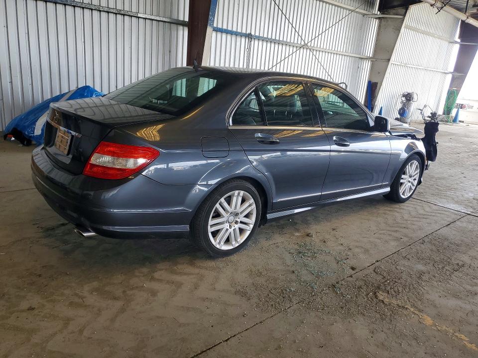 2009 Mercedes-benz C-klasse VIN WDDGF54X89R083211 COPART salvage auction — FRONT END, Ca - Salvage Certificate, sold $325 on 2026-07-02 (photo 3)