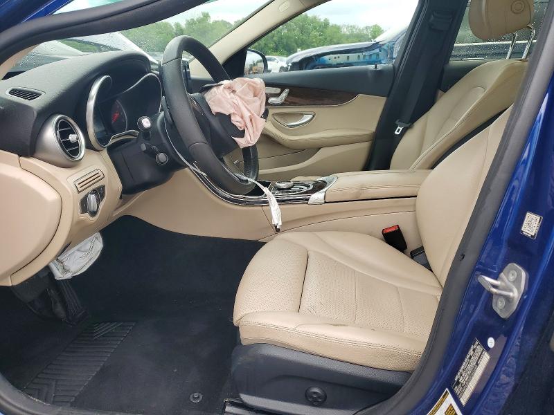 2017 Mercedes-benz C-klasse VIN WDDWF4JB5HR240285 COPART salvage auction — FRONT END, Al - Cert Of Title-Salvage Title, sold $1,850 on 2026-07-14 (photo 7)
