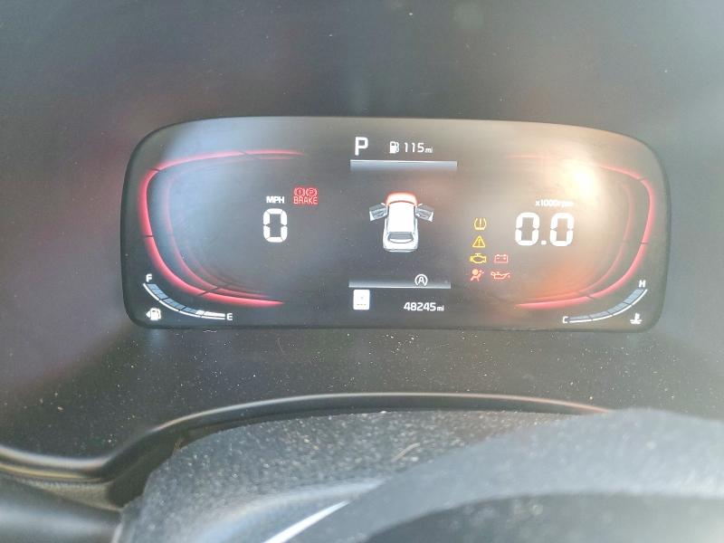 2023 Kia Soul VIN KNDJ23AU8P7846699 COPART salvage auction — FRONT END, Ca - Salvage Certificate, sold $1,400 on 2026-07-07 (photo 9)