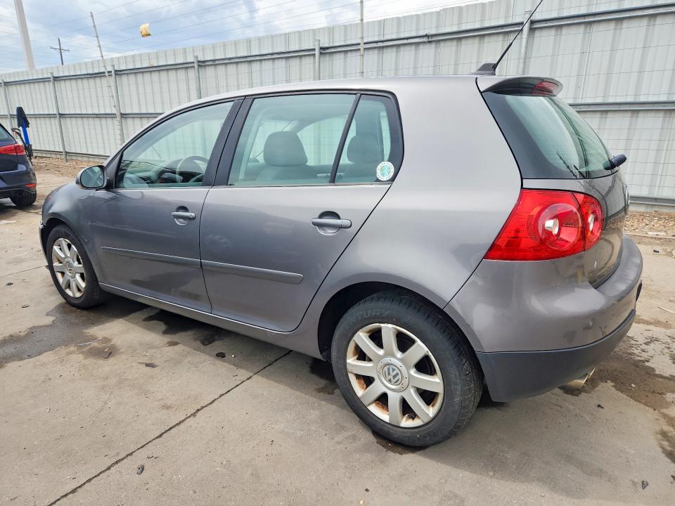 2009 Volkswagen Golf VIN WVWDA71K09W089103 COPART salvage auction — FRONT END, Nc - Certificate Of Title, sold $275 on 2026-08-05 (photo 2)