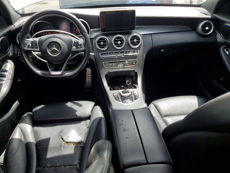 2017 Mercedes-benz C-klasse VIN 55SWF4JB7HU225026 COPART salvage auction — MINOR DENT/SCRATCHES, Nv - Certificate Of Title (P), sold $6,500 on 2026-07-02 (photo 8)