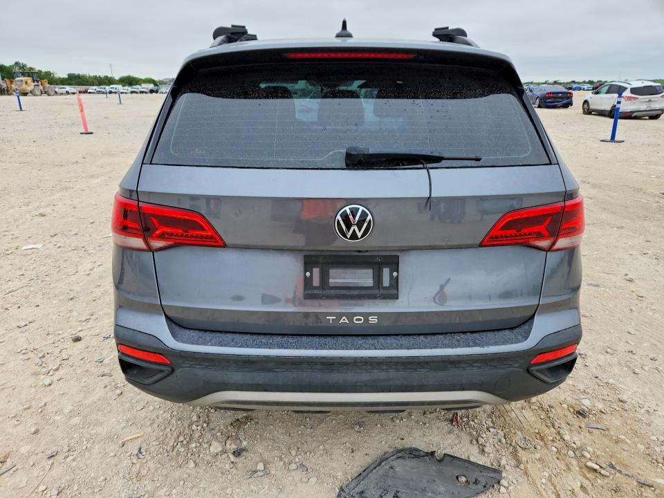 2022 Volkswagen Taos VIN 3VVDX7B21NM002706 COPART salvage auction — FRONT END, Tx - Certificate Of Title, sold $4,500 on 2026-07-02 (photo 6)