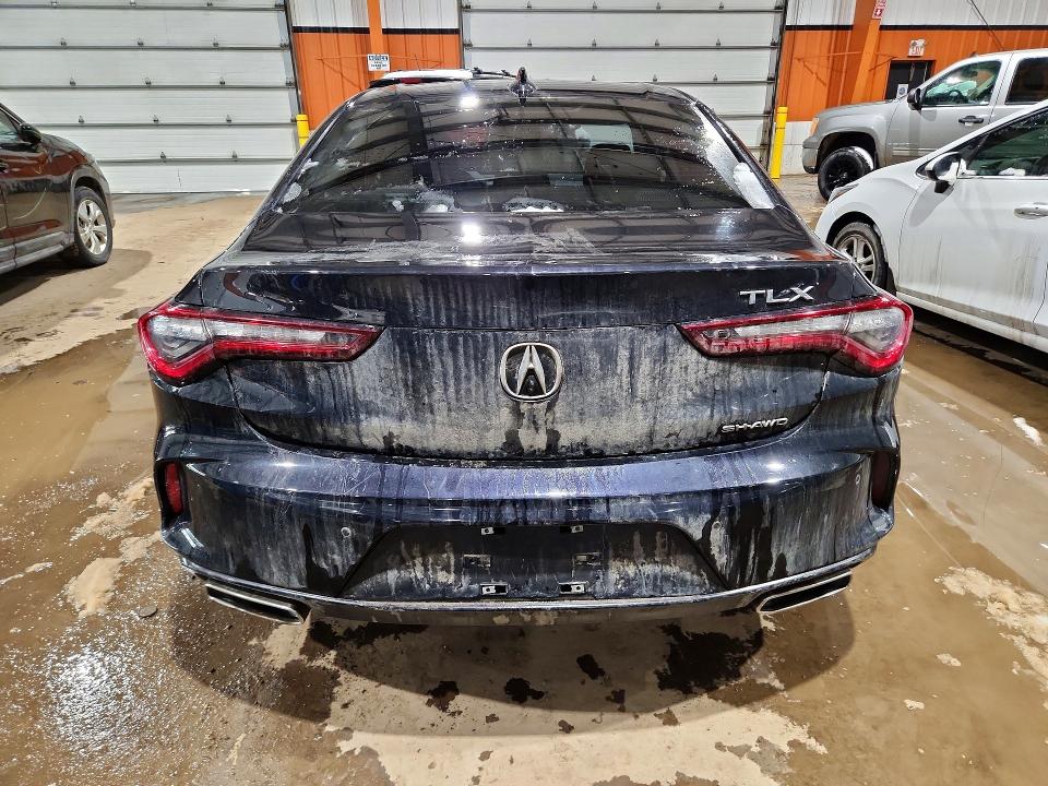 2022 Acura Tlx VIN 19UUB6F42NA800715 COPART salvage auction — FRONT END, Salvage Title, sold $8,100 on 2026-08-18 (photo 6)