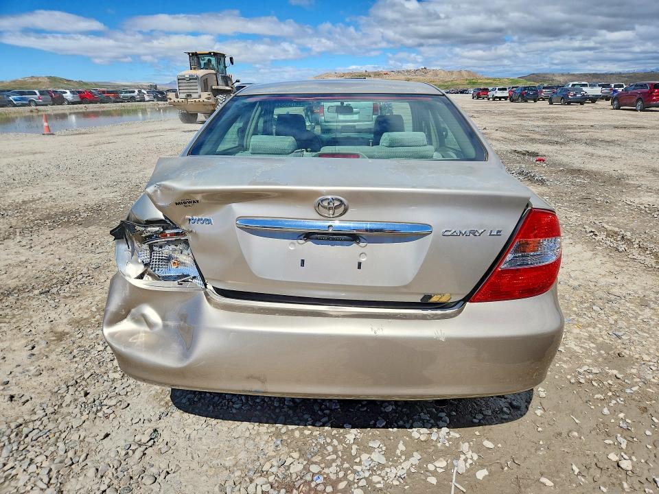 2002 Toyota Camry VIN 4T1BE32K32U514118 COPART salvage auction — REAR END, Ut - Salvage Certificate, sold $300 on 2026-07-02 (photo 6)