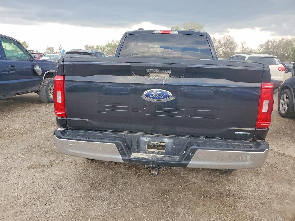 2022 Ford F-150 VIN 1FTEX1EP5NKF30618 COPART salvage auction — FRONT END, Ia - Cert Of Title-Salvage Title, sold $8,600 on 2026-07-03 (photo 6)