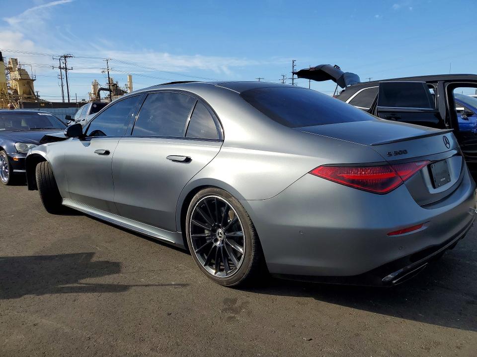 2023 Mercedes-benz S-klasse VIN W1K6G6DB0PA189148 COPART salvage auction — FRONT END, Salvage Title, sold $22,900 on 2026-07-27 (photo 2)