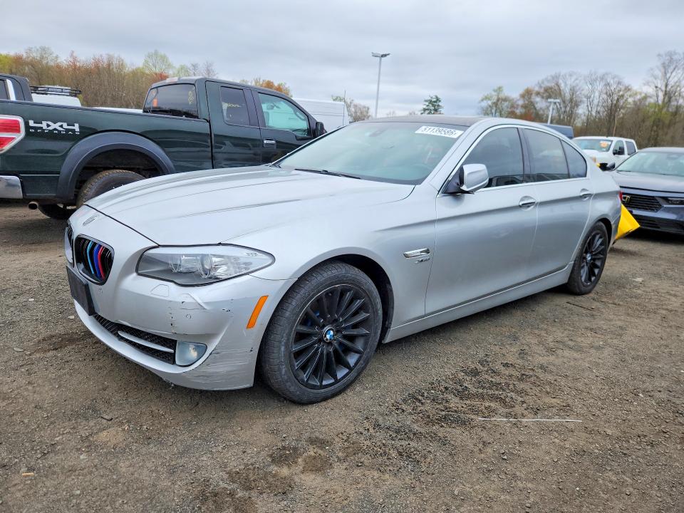 2012 BMW 5 series VIN WBAFU7C50CDU56671 COPART salvage auction — FRONT END, Ri - Certificate Of Title, sold $3,950 on 2026-07-27 (photo 1)