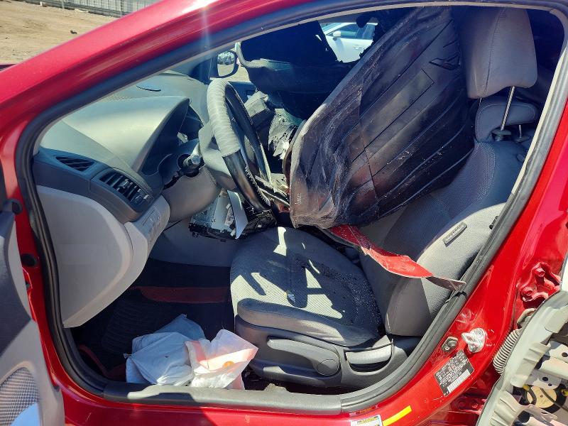 2012 Hyundai Accent VIN KMHCT4AE1CU231777 COPART salvage auction — REAR END, Nv - Non-Repairable Vehicle Cert, sold $125 on 2026-07-07 (photo 7)