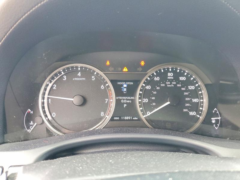 2015 Lexus Gs VIN JTHBE1BL3FA019229 COPART salvage auction — REAR END, Tx - Salvage Vehicle Title, sold $550 on 2026-07-20 (photo 9)
