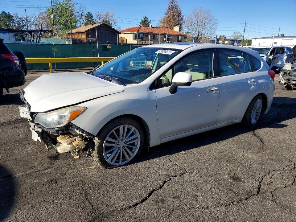 2013 Subaru Impreza VIN JF1GPAK63DH848811 COPART salvage auction — FRONT END, Salvage Title, sold $525 on 2026-07-14 (photo 1)