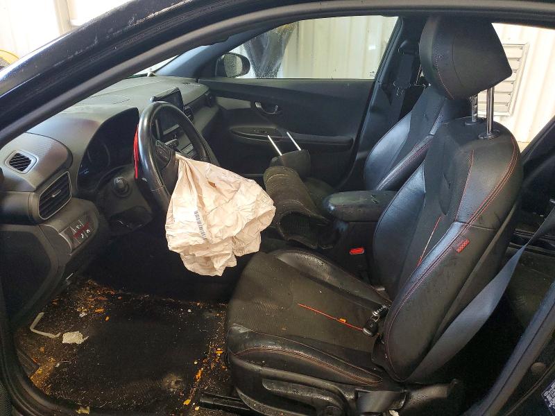 2019 Hyundai Veloster VIN KMHTG6AF5KU007418 COPART salvage auction — FRONT END, Nc - Salvage Certificate Of Title, sold $1,050 on 2026-07-02 (photo 7)