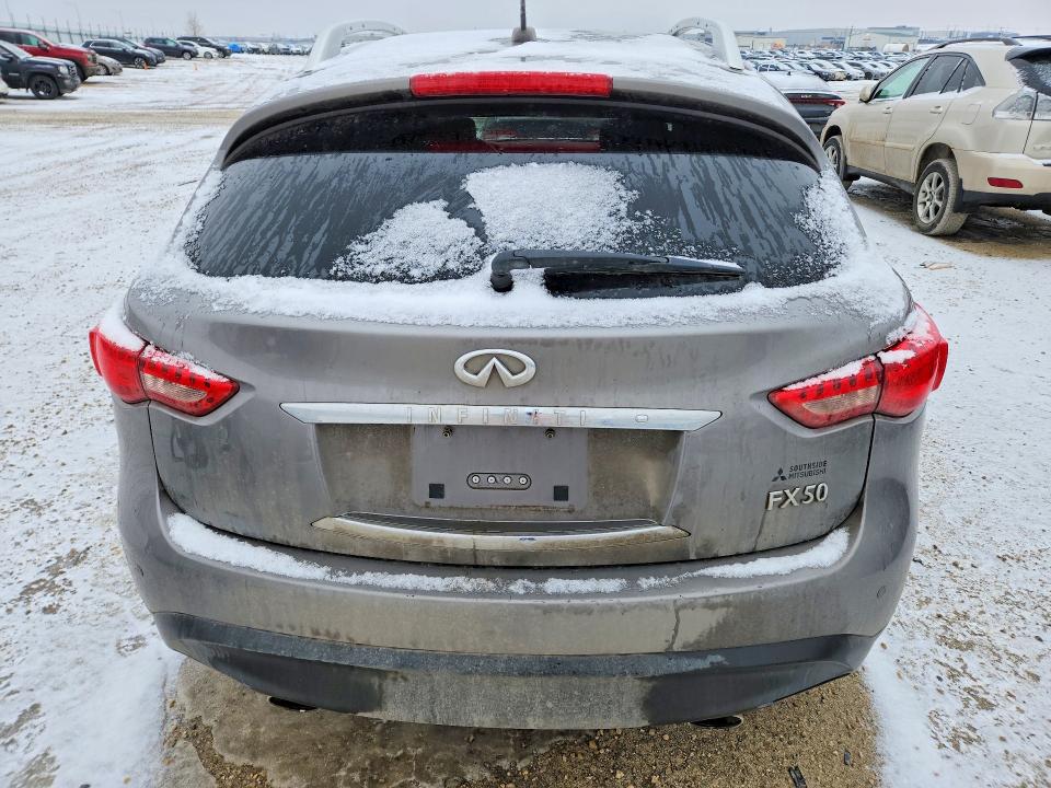 2011 Infiniti Fx50 VIN JN8BS1MW3BM760169 COPART salvage auction — SIDE, AB - BOS - SALVAGE, sold $4,000 on 2026-07-02 (photo 6)