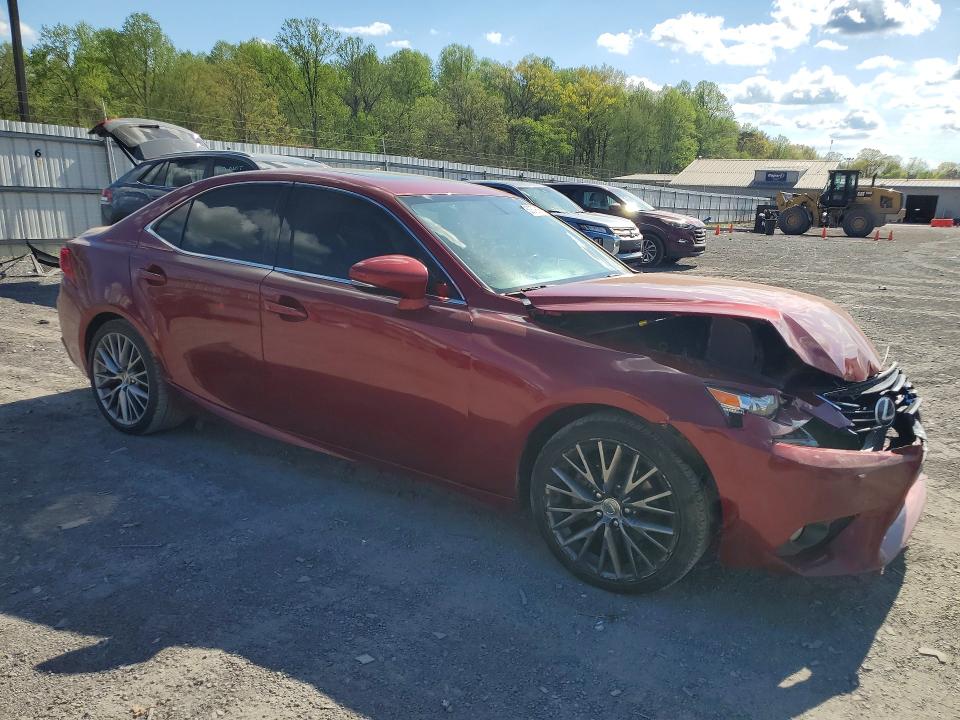 2014 Lexus Is VIN JTHCF1D22E5014407 COPART salvage auction — FRONT END, Pa - Certificate Of Salvage, sold $1,850 on 2026-07-02 (photo 4)