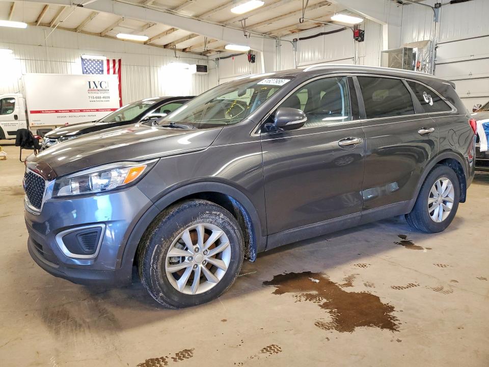 2018 Kia Sorento VIN 5XYPG4A34JG339494 COPART salvage auction — VANDALISM, Mn - Cert Of Title-Salvage, sold $1,450 on 2026-07-23 (photo 1)