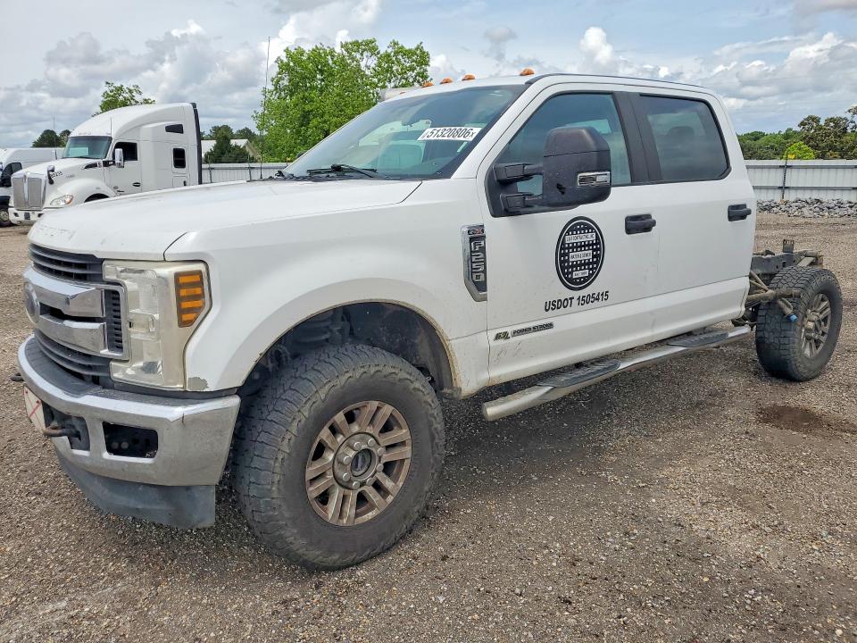 2019 Ford F250 VIN 1FT7W2BTXKEC74120 COPART salvage auction — MECHANICAL, Al - Certificate Of Title, sold $8,900 on 2026-07-09 (photo 1)