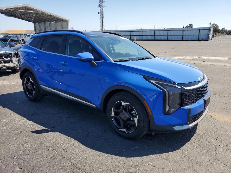 2026 Kia Sportage VIN 5XYK33DF6TG345354 COPART salvage auction — REAR END, Ca - Salvage Certificate, sold $12,100 on 2026-07-02 (photo 4)