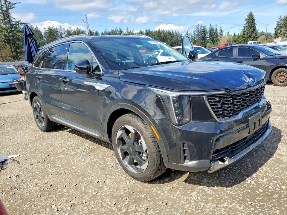 2025 Kia Sorento VIN KNDRHDJG4S5339692 COPART salvage auction — REAR END, Wa - Bill Of Sale, sold $10,500 on 2026-07-14 (photo 4)