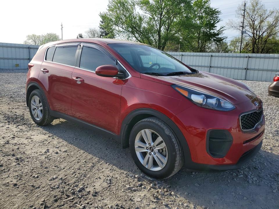 2019 Kia Sportage VIN KNDPM3AC7K7492274 COPART salvage auction — HAIL, OH, sold $3,750 on 2026-07-17 (photo 4)