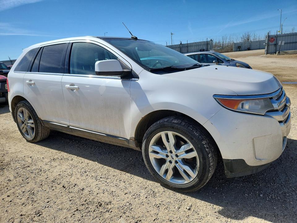 2011 Ford Edge VIN 2FMDK4KC0BBA54700 COPART salvage auction — SIDE, Ab - Bos - Salvage, sold $625 on 2026-07-02 (photo 4)