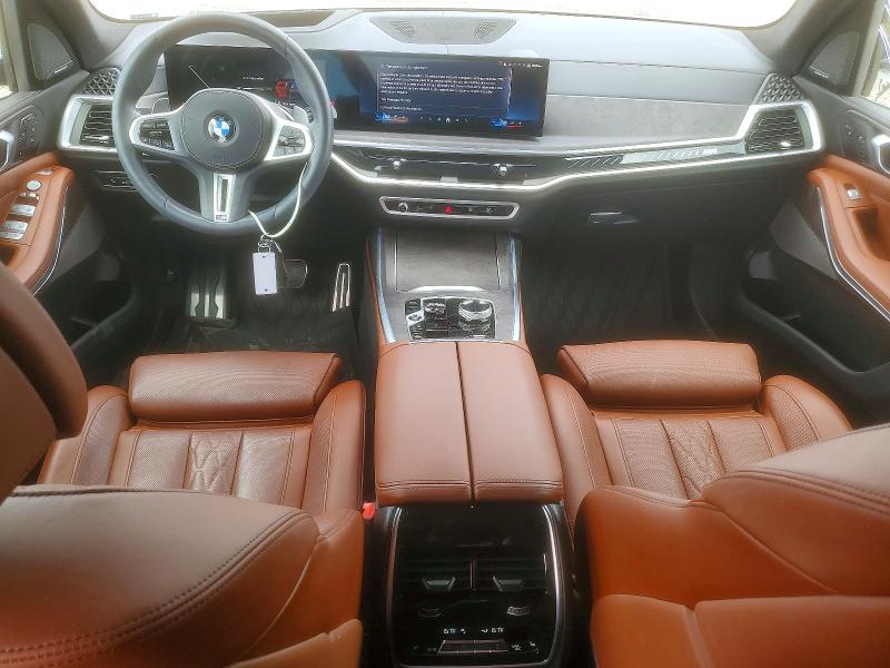 2025 BMW X7 VIN 5UX33EM02S9X77515 COPART salvage auction — SIDE, Tx - Salvage Vehicle Title, sold $44,250 on 2026-07-09 (photo 8)