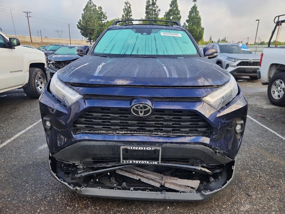 2025 Toyota Rav 4 VIN 2T3A1RFV0SW573407 COPART salvage auction — FRONT END, Ca - Salvage Certificate, sold $14,300 on 2026-07-02 (photo 5)
