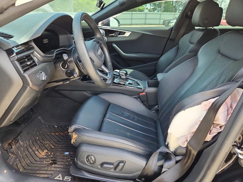 2023 Audi A5 VIN WAUFACF5XPA069596 COPART salvage auction — SIDE, Ga - Cert Of Title-Salvage, sold $13,700 on 2026-07-06 (photo 7)
