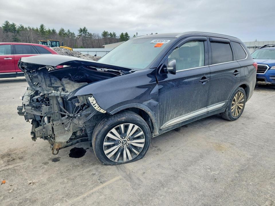 2019 Mitsubishi Outlander VIN JA4AZ3A31KZ038785 COPART salvage auction — FRONT END, Id - Salvage Certificate Of Title, sold $1,600 on 2026-07-15 (photo 1)