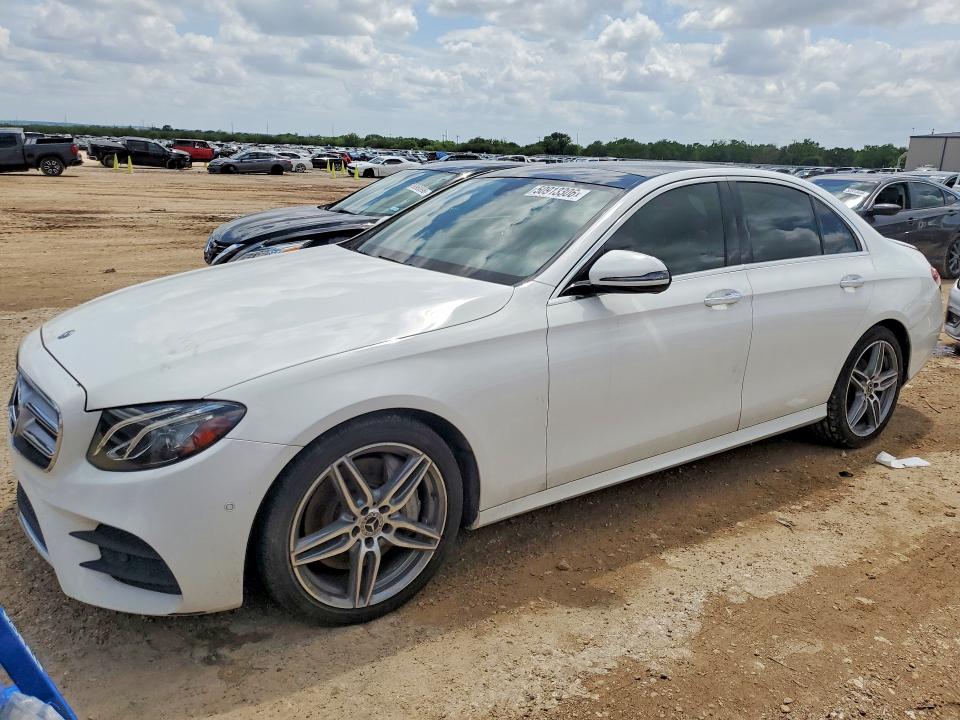 2018 Mercedes-benz E-klasse VIN WDDZF4JB1JA389133 COPART salvage auction — FRONT END, Tx - Salvage Vehicle Title, sold $8,200 on 2026-07-23 (photo 1)