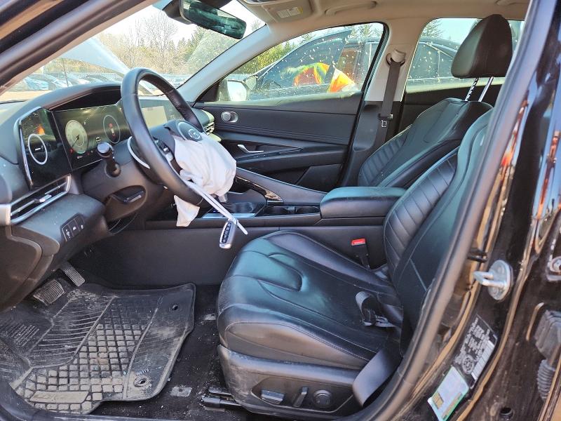 2021 Hyundai Elantra VIN KMHLN4AG7MU071403 COPART salvage auction — FRONT END, Salvage Title, sold $600 on 2026-07-21 (photo 7)