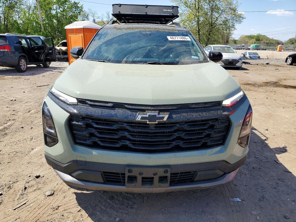 2025 Chevrolet Equinox VIN 3GNAXHEG3SL185100 COPART salvage auction — FRONT END, Tx - Certificate Of Title, sold $10,300 on 2026-07-09 (photo 5)