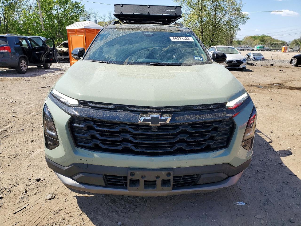 2025 Chevrolet Equinox VIN 3GNAXHEG3SL185100 COPART salvage auction — Front End, TX - CERTIFICATE OF TITLE, sold $10,300 on 2026-07-09 (photo 5)