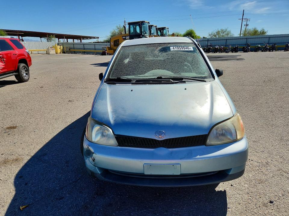2001 Toyota Echo VIN JTDAT123X10179903 COPART salvage auction — FRONT END, Az - Cert Of Title - Salvage, sold $250 on 2026-07-06 (photo 5)