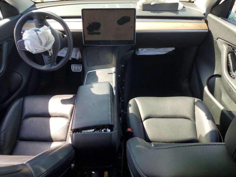 2022 Tesla Model y VIN 7SAYGDEF4NF490568 COPART salvage auction — FRONT END, Salvage Title, sold $3,750 on 2026-07-20 (photo 8)