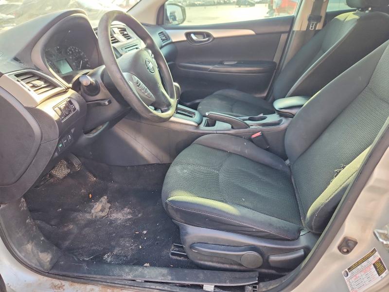 2017 Nissan Sentra VIN 3N1AB7AP8HY324076 COPART salvage auction — FRONT END, Tx - Salvage Vehicle Title, sold $900 on 2026-07-09 (photo 7)