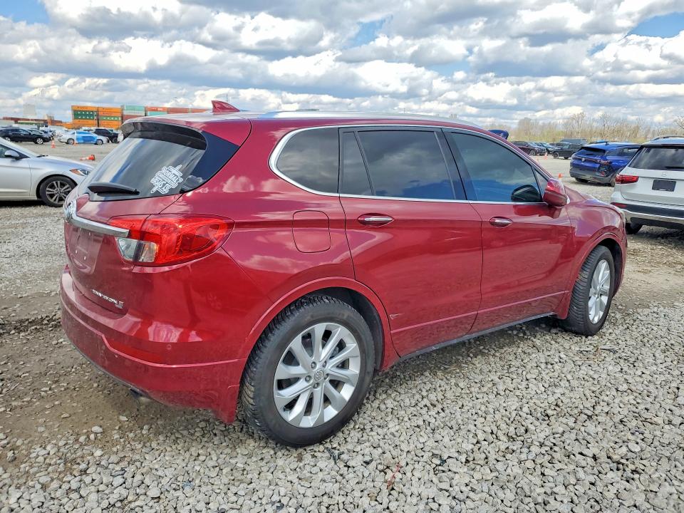 2018 Buick Envision VIN LRBFX3SX6JD027519 COPART salvage auction — WATER/FLOOD, Oh - Cert Of Title-Salvage Flood, sold $175 on 2026-07-31 (photo 3)