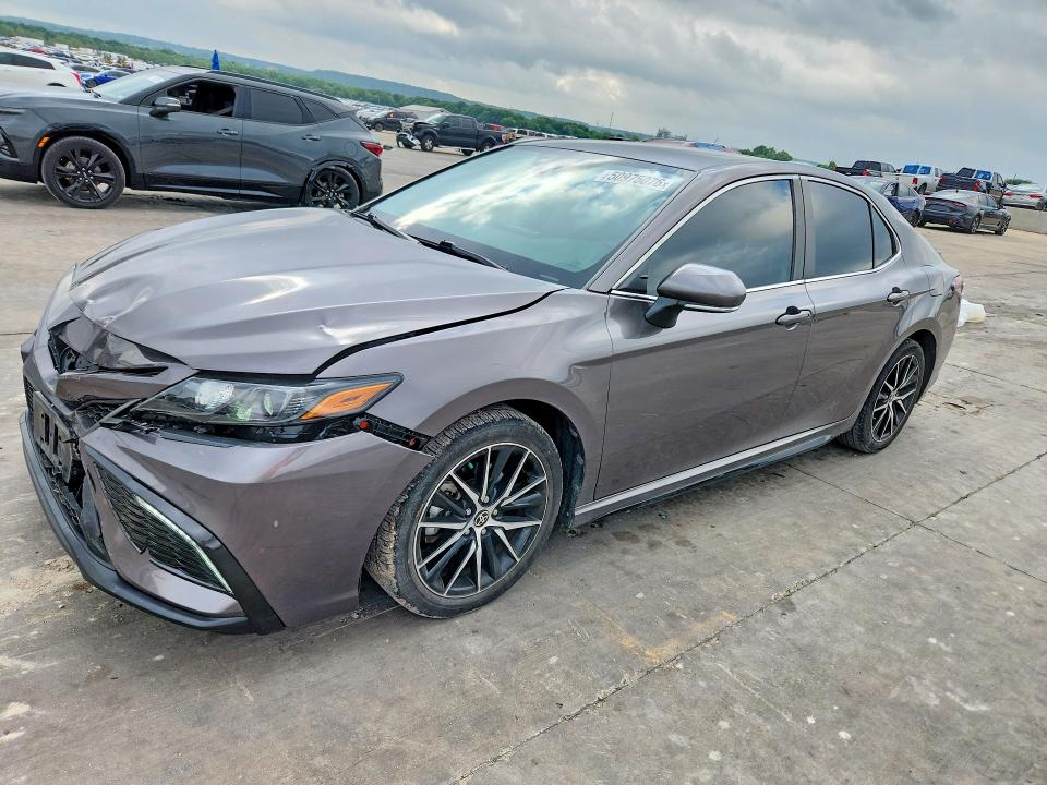 2024 Toyota Camry VIN 4T1T11AK7RU891096 COPART salvage auction — FRONT END, Tx - Salvage Vehicle Title, sold $11,700 on 2026-07-09 (photo 1)