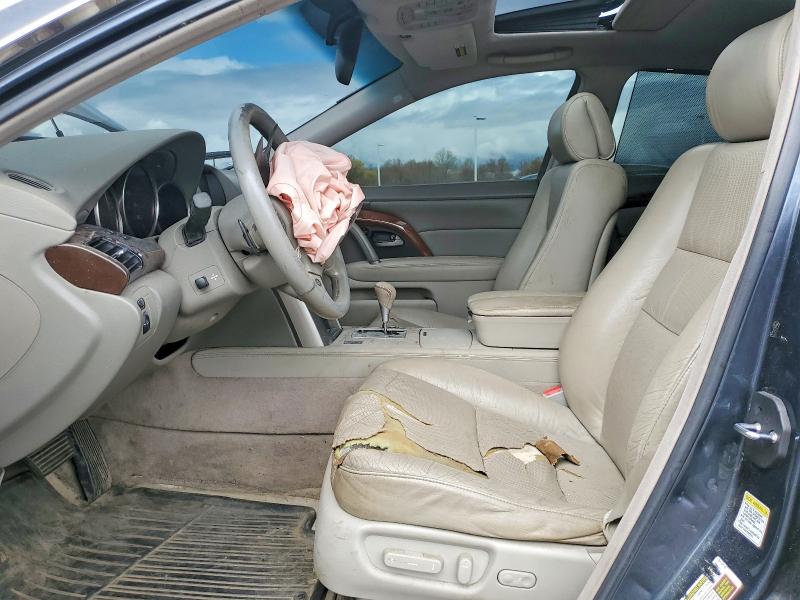 2006 Acura Rl VIN JH4KB165X6C001755 COPART salvage auction — FRONT END, CT - CERT OF TITLE-SALVAGE, sold $450 on 2026-07-09 (photo 7)