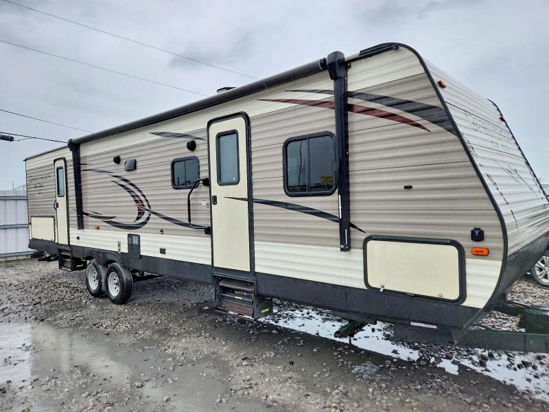 2019 Kz 332bhle sportsmen VIN 4EZTU3329K5053185 COPART salvage auction — VANDALISM, IL - SALVAGE CERTIFICATE, sold $4,400 on 2026-07-23 (photo 9)