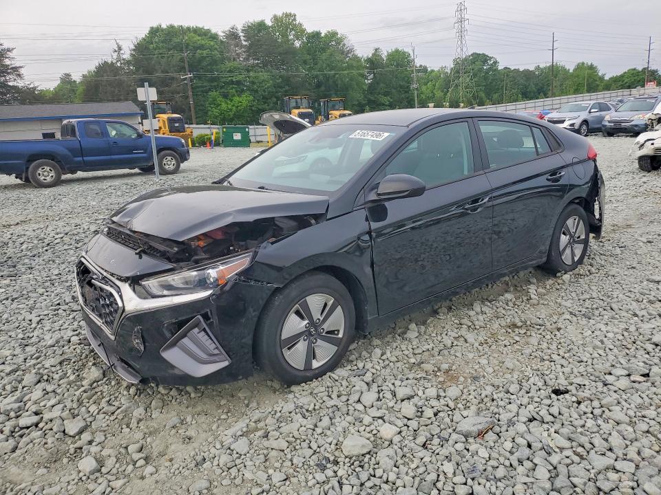 2022 Hyundai Ioniq VIN KMHC65LC7NU270787 COPART salvage auction — FRONT END, Nc - Salvage Certificate Of Title, sold $125 on 2026-07-22 (photo 1)