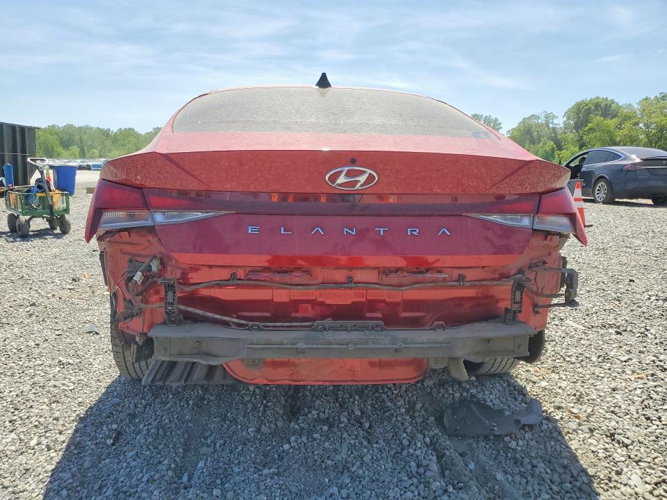 2023 Hyundai Elantra VIN KMHLM4AG6PU592619 COPART salvage auction — SIDE, Sc - Cert Of Title-Salvage, sold $3,000 on 2026-07-13 (photo 6)