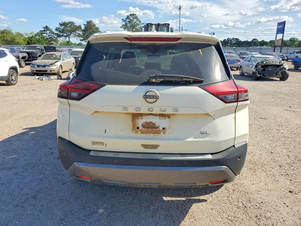 2023 Nissan Rogue VIN JN8BT3CA7PW004743 COPART salvage auction — FRONT END, AL - CERT OF TITLE-SALVAGE TITLE, sold $5,400 on 2026-07-09 (photo 6)
