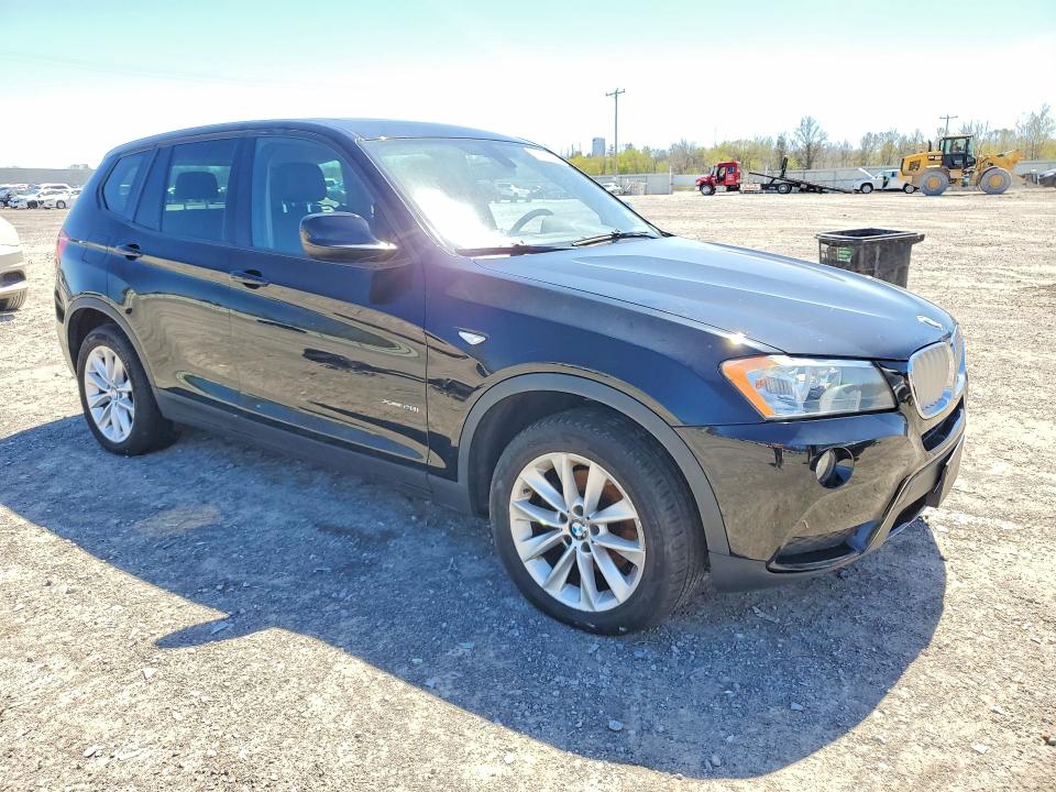 2013 BMW X3 VIN 5UXWX9C57D0D00434 COPART salvage auction — FRONT END, Ny - Certificate Of Title (P), sold $1,850 on 2026-07-08 (photo 4)