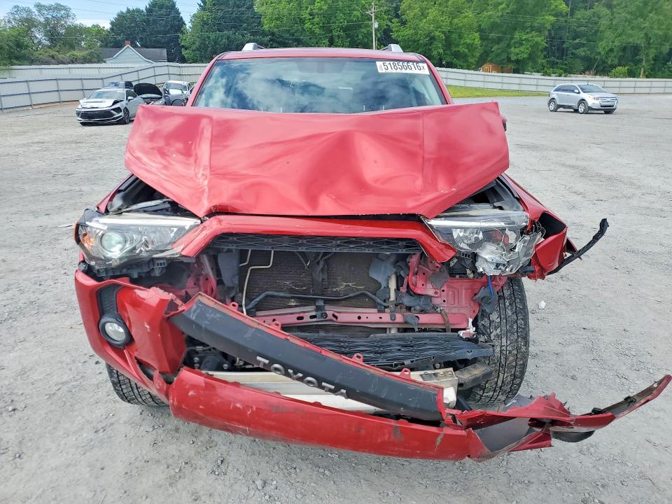 2018 Toyota VIN JTEZU5JR8J5186201 COPART salvage auction — FRONT END, Nc - Salvage Certificate Of Title, sold $6,700 on 2026-07-08 (photo 5)