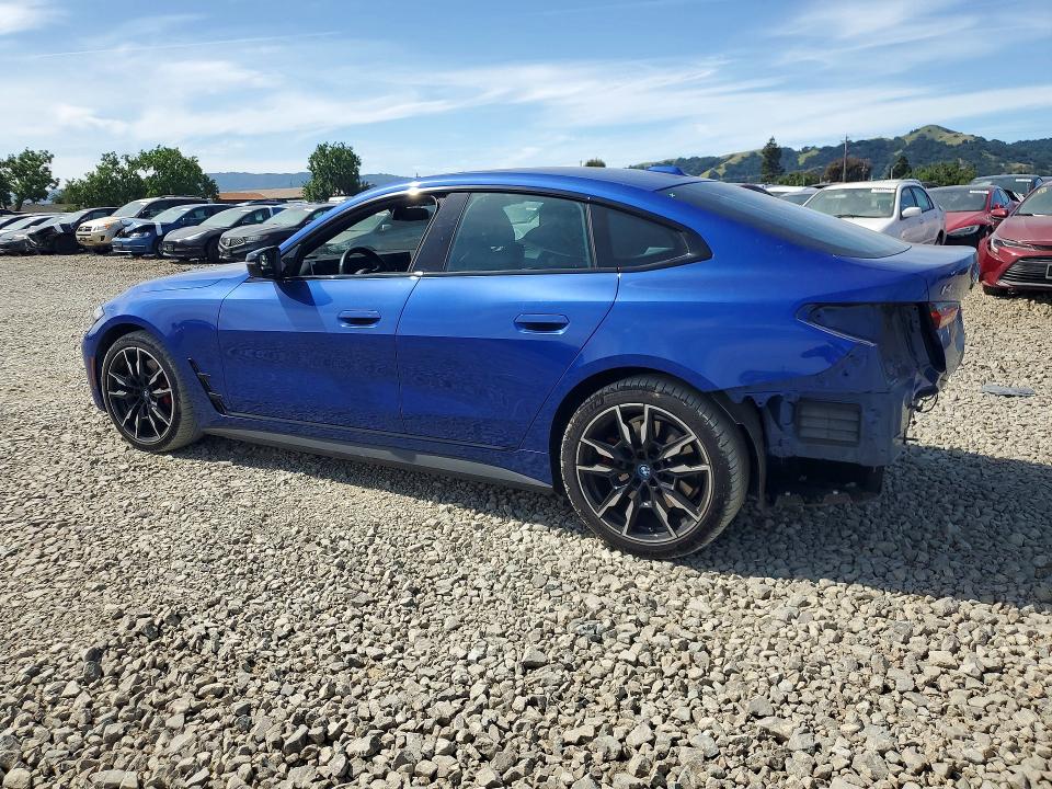 2024 BMW I4 VIN WBY33AW00RFT26519 COPART salvage auction — REAR END, Ca - Salvage Certificate, sold $27,000 on 2026-07-02 (photo 2)
