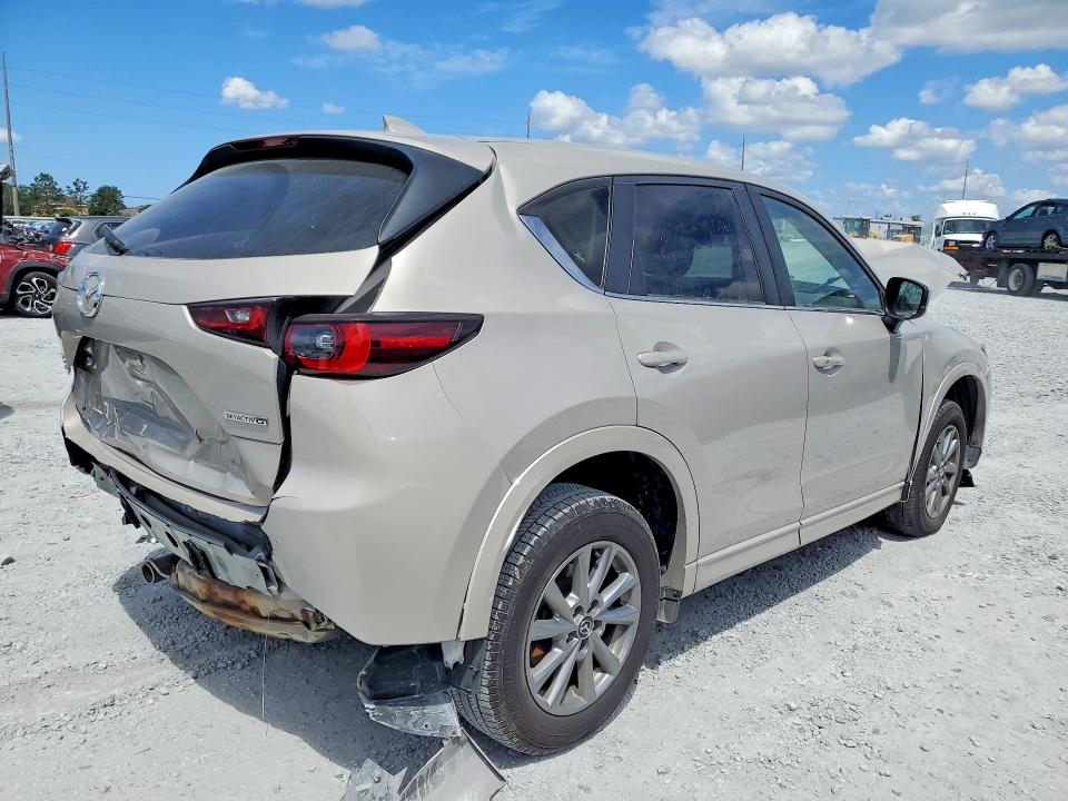 2025 Mazda Cx-5 VIN JM3KFBBL3S0619955 COPART salvage auction — FRONT END, Fl - Certificate Of Destruction, sold $5,700 on 2026-07-09 (photo 3)