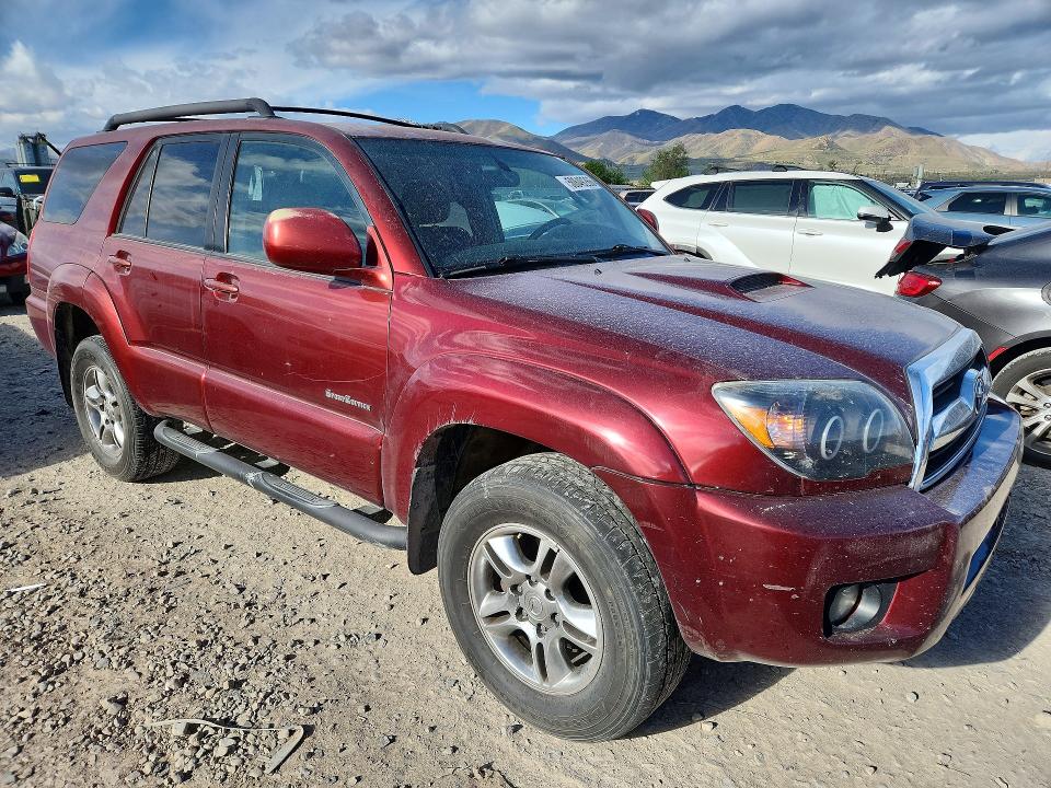 2006 Toyota 4runner VIN JTEZU14RX68064157 COPART salvage auction — MINOR DENT/SCRATCHES, Ut - Certificate Of Title, sold $3,000 on 2026-07-21 (photo 4)