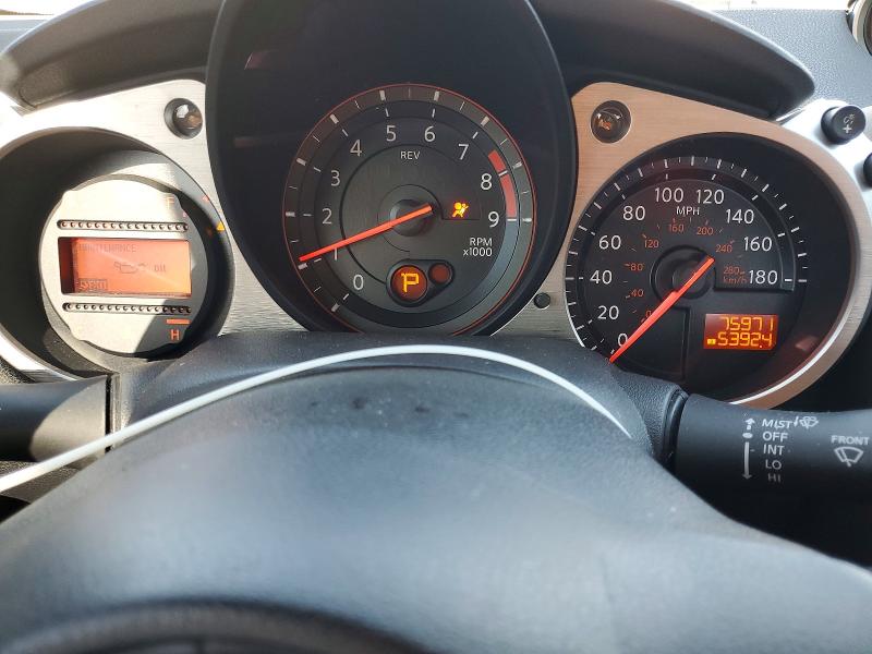 2016 Nissan 370z VIN JN1AZ4EH8GM930704 COPART salvage auction — FRONT END, Ca - Salvage Certificate, sold $4,800 on 2026-07-02 (photo 9)