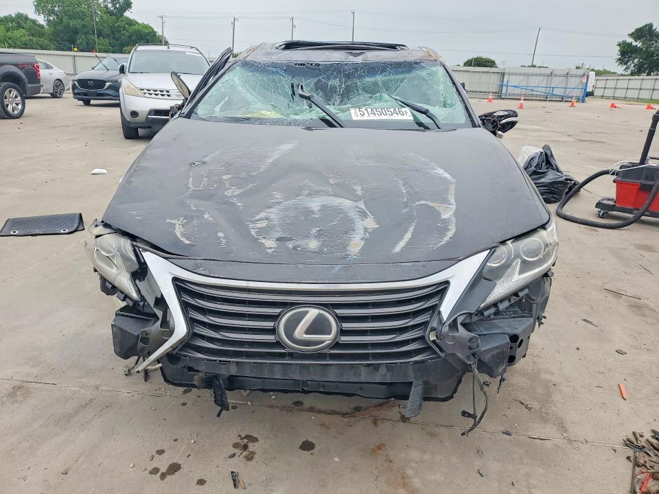 2017 Lexus ES VIN 58ABK1GG5HU037579 COPART salvage auction — ROLLOVER, Tx - Salvage Vehicle Title, sold $1,800 on 2026-07-09 (photo 5)